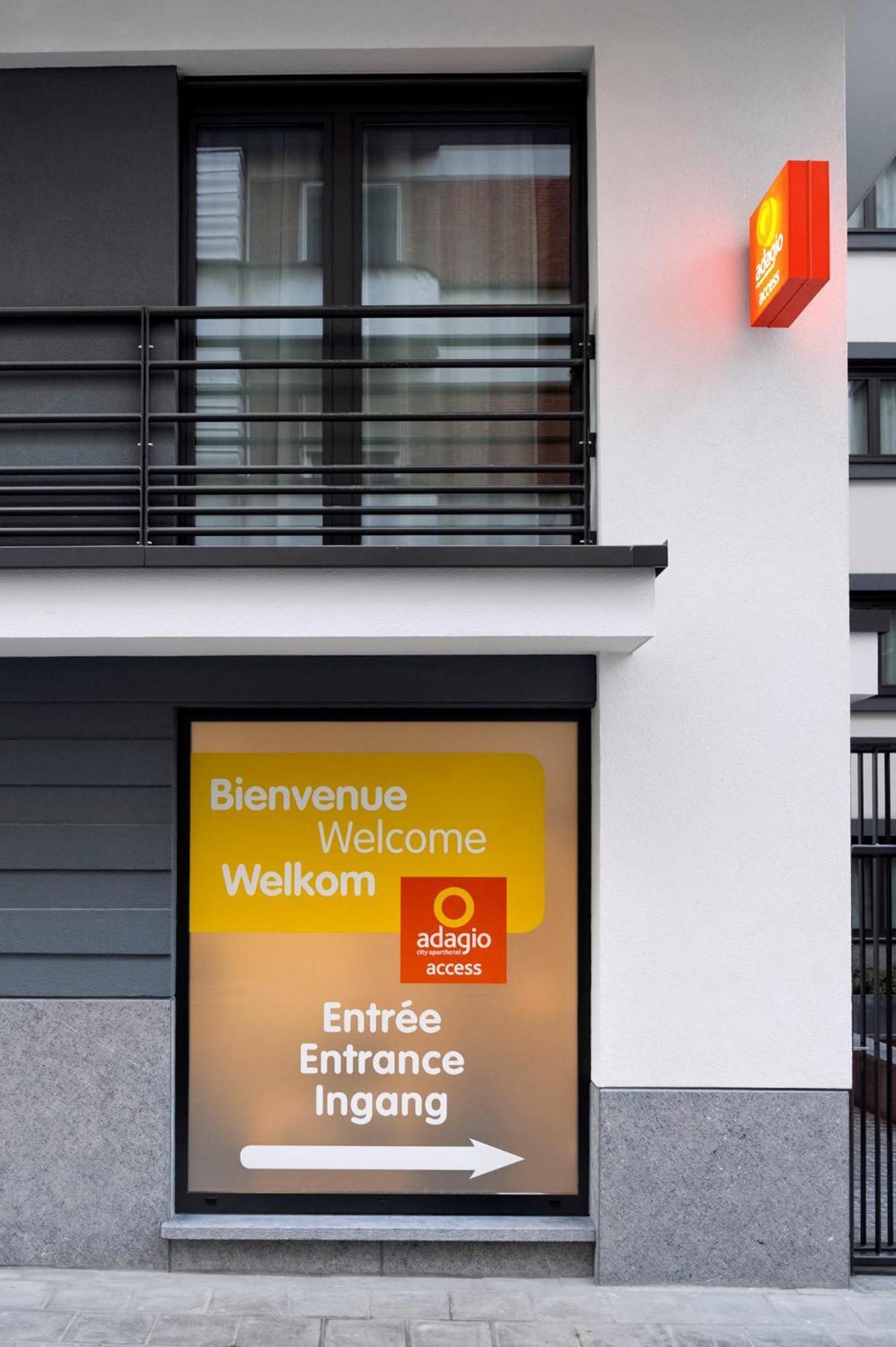 Aparthotel Adagio Access Bruxelles Europe Aparthotel Exteriör bild
