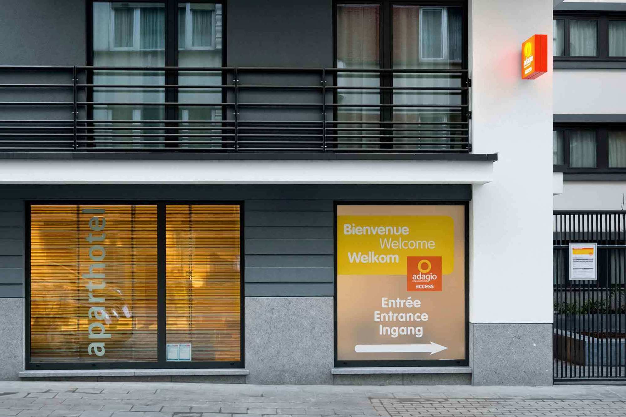 Aparthotel Adagio Access Bruxelles Europe Aparthotel Exteriör bild